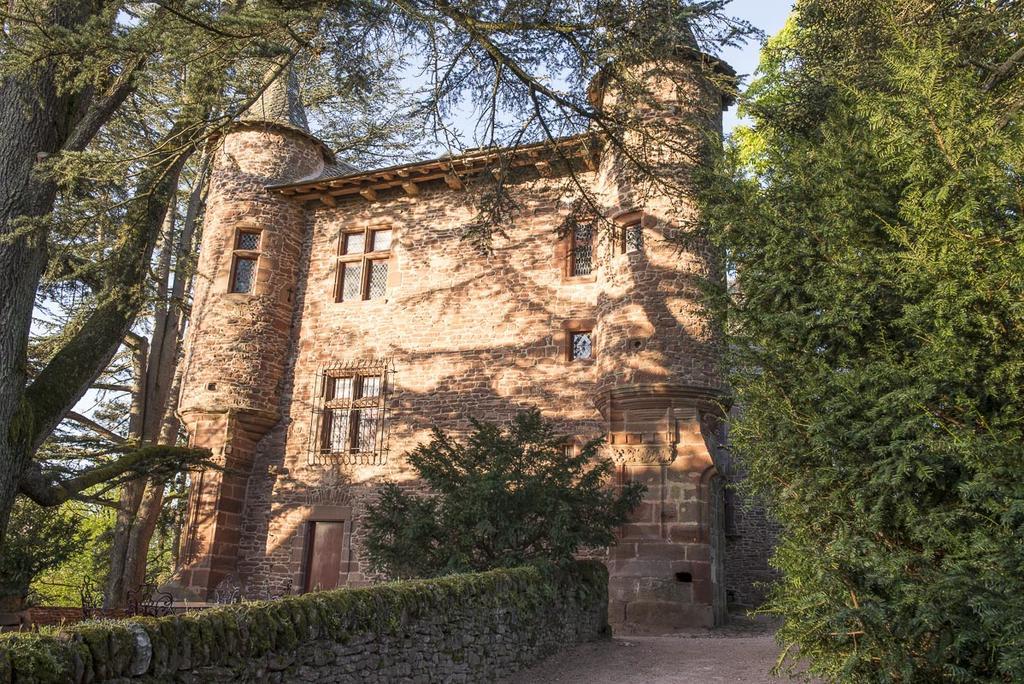 Chateau De Canac Родез Екстер'єр фото